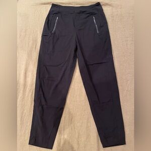 Black Athleta Joggers with Zipper Pockets